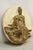 Indian Vintage 43" Fiberglass Kuan Shih Yin Buddha Relief Round Wall Art Sculpture For Sale - Image 3 of 12