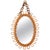 Small Oval Mirror with Chain in Rattan and Bamboo by Franco Albini, Italy, 1960s For Sale - Image 9 of 9