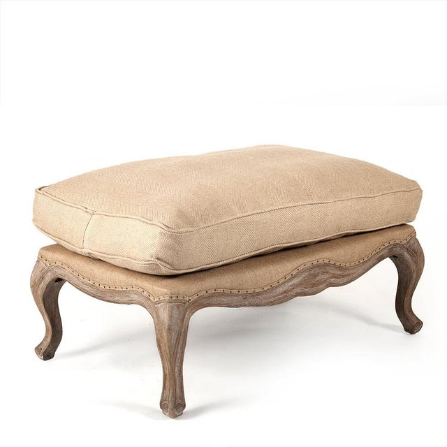 The Belmont Ottoman from Zentique is the perfect companion to the Belmont Club Chair. The plush loose cushion sits atop a...