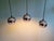 Space Age Eyeball Pendant Lights in Chromed Metal, 1970s, Set of 3 For Sale - Image 9 of 16