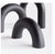 The Black Arco Sculptures - SET OF 3 This set of three abstract arches can be positioned any way you see fit. Made of a...