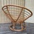 Vintage Coastal Style Bowl-Shaped Papasan Rattan Lounge Chair. Circa 1980s For Sale - Image 12 of 17