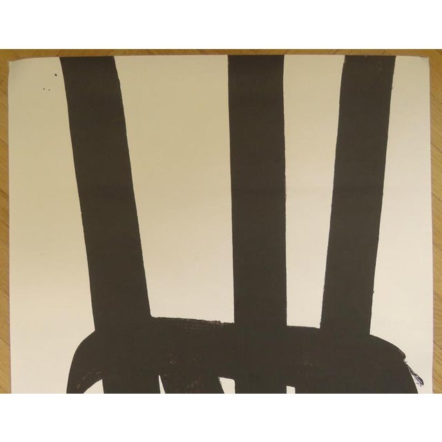 Munich Olympic Games Poster by Pierre Soulages, 1972 For Sale - Image 6 of 11