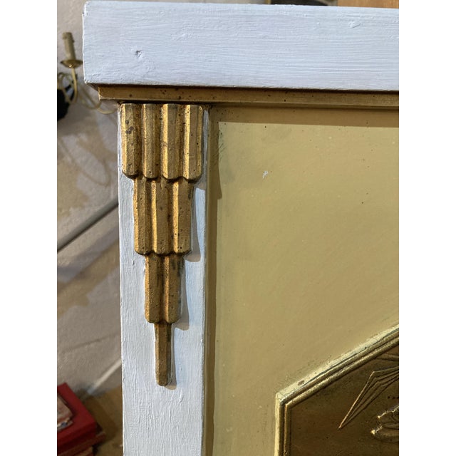 Gold French Art Deco Mirror, 1920s For Sale - Image 8 of 18