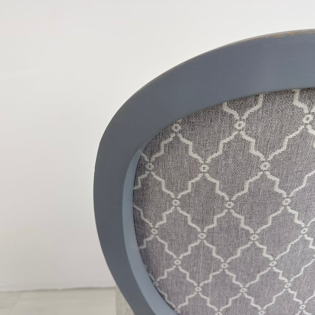 French Louis XVI Dining Chairs – Set of 6 For Sale - Image 9 of 11