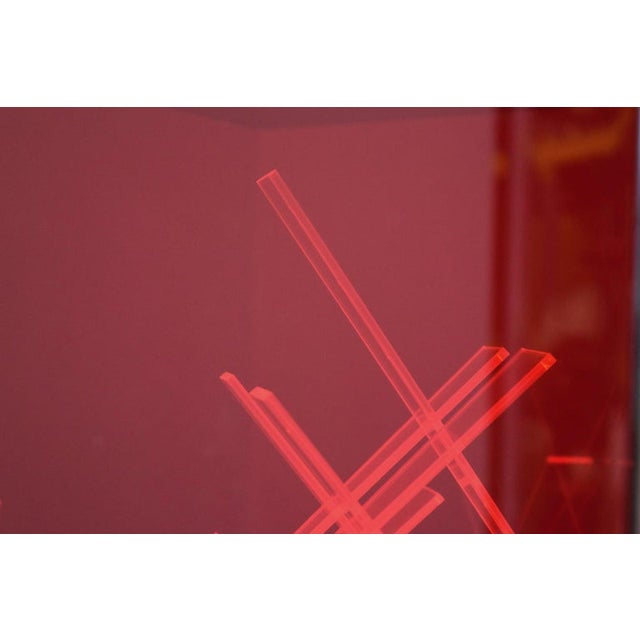 Mid-Century Modern Light Sculpture by James Rivière, 1970 For Sale - Image 3 of 7