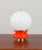 Mid-Century Modern Space Age Italian Murano Glass Table Lamp from AV Mazzega, Italy, 1970s For Sale - Image 3 of 12
