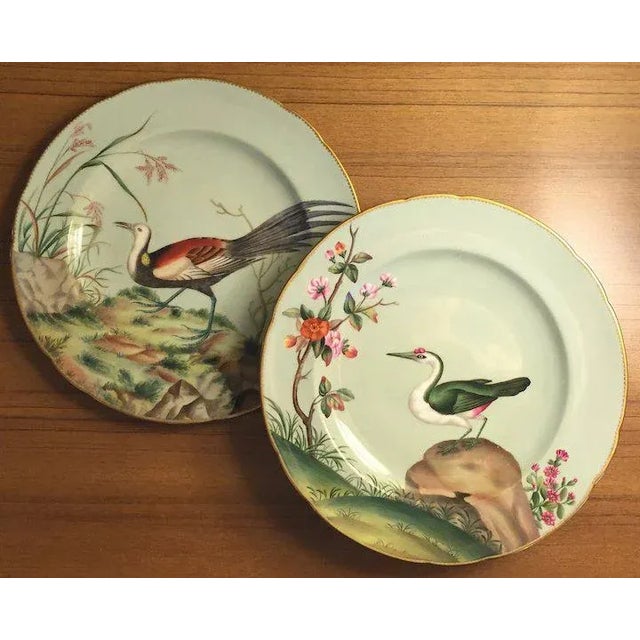 Antique Mintons Porcelain Cabinet Plates - a Pair For Sale - Image 9 of 13