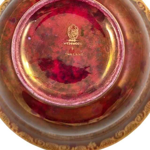 Fairyland Ruby Lustre Bowl by Daisy Makeig-Jones for Wedgwood, 1914 For Sale - Image 9 of 10