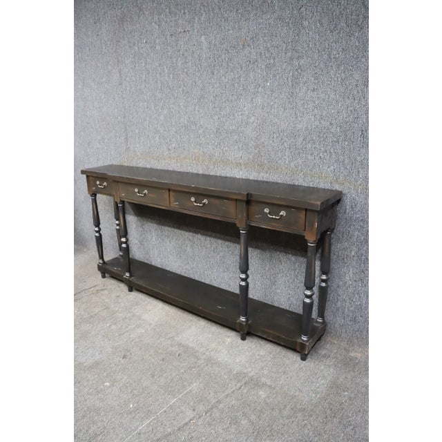 Country French Distressed Console For Sale In Philadelphia - Image 6 of 8