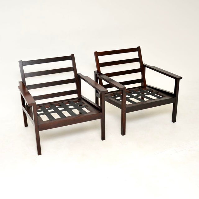 Vintage Danish Leather Chairs, 1960, Set of 2 For Sale - Image 15 of 17