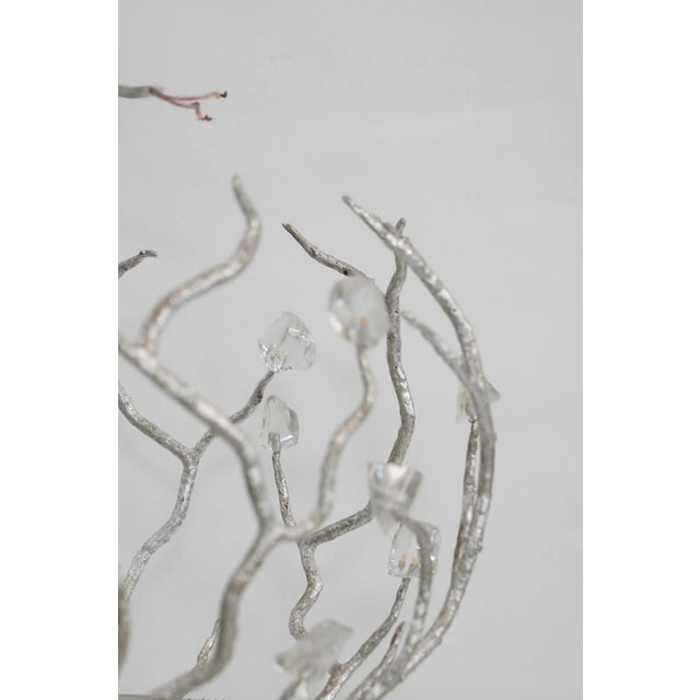 Metal Porta Romana Blossom Chandelier Large For Sale - Image 7 of 8