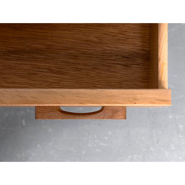 Danish Oak Chest of Drawers by Kai Kristiansen for FM Møbler, 1960s For Sale - Image 9 of 16