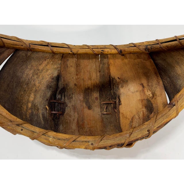 Vintage Native American Indian Spirit Basket For Sale - Image 11 of 11