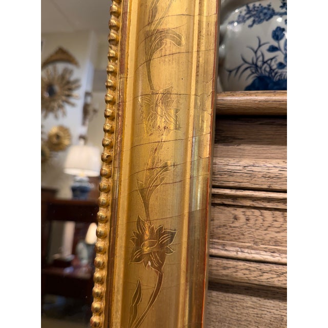 Wood 19th Century Louis Philippe Mirror For Sale - Image 7 of 13