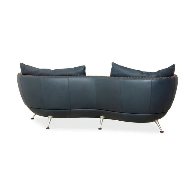 DS-102 Three-Seater Sofa in Leather from De Sede For Sale - Image 10 of 12