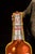 American Vintage Oversized Five Brothers Bourbon Figural Bottle Tin Litho Advertising Sign For Sale - Image 3 of 8
