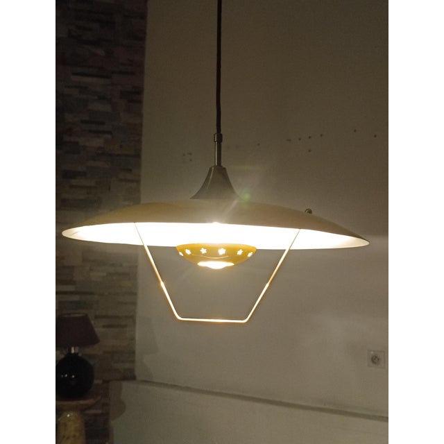 Saliscendi Counterweight Pendant Lamp, Italy, 1950s For Sale - Image 16 of 17