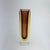 Vintage Murano Glass Vase Vintage Mid-Century Modern Sommerso Glass Square Vase For Sale - Image 14 of 17