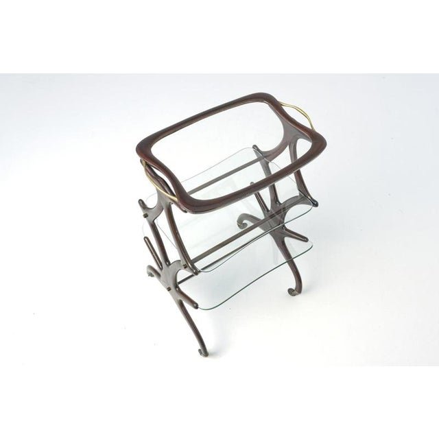 Table on Castors by Cesare Lacca for Cassina, Italy, 1955 For Sale - Image 9 of 13