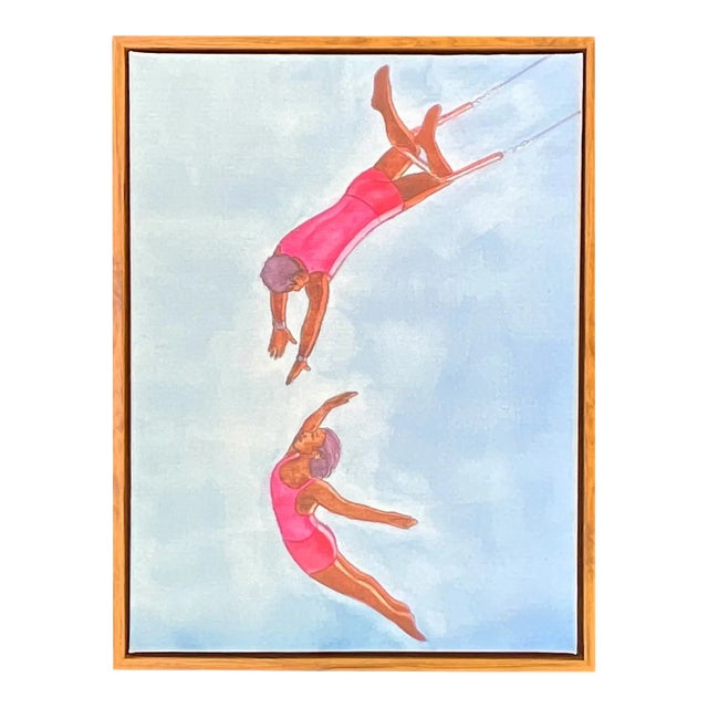 Teamwork Giclee Print on Canvas Framed For Sale