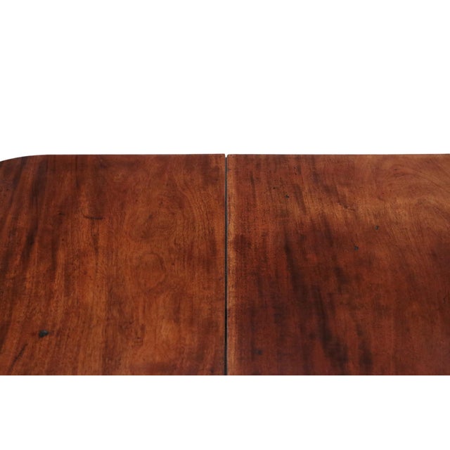 Antique Georgian Mahogany Drop-Leaf Gateleg Dining Table, 1800s For Sale - Image 9 of 12