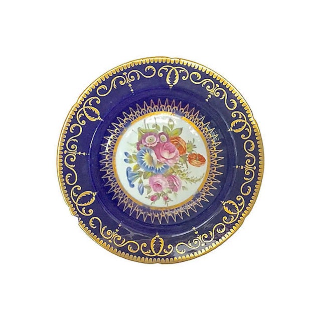 19th Century Traditional Floral Bowls - a Pair For Sale - Image 4 of 8