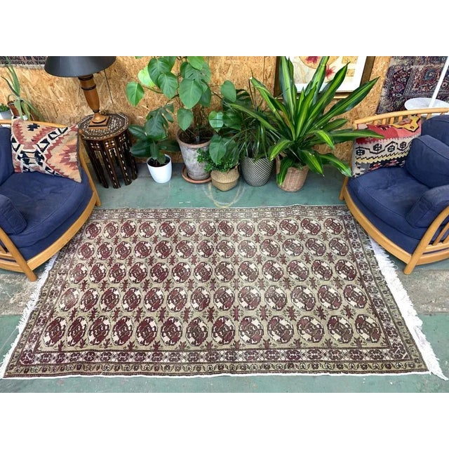 Turkish Kayseri Bunyan Rug, 1960s For Sale - Image 3 of 11