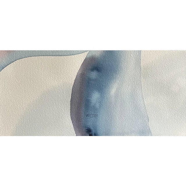 Original by Thomas Wilder, Watercolorist Pastoral Cloudscape Series, No. 002 on Arches 300 lb. Rough Watercolor Paper