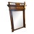 Antique Henry II Style French Walnut Mantle Mirror - 53”h X 31” W For Sale