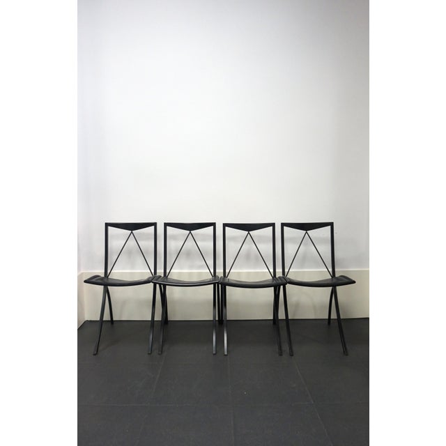 Vintage Bella Chairs from Giorgio Cattelan, Italy, 1980s, Set of 4 For Sale - Image 11 of 11