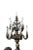Dark Green Monumental Pair of French Napoleon III Style Bronze Patinated 13-Light Figural Torchières, 91” For Sale - Image 8 of 10