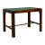 Brown Late 20th Century Mahogany Baize Top Side Table For Sale - Image 8 of 8