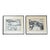 Original Early Mid Century Landscape Ink Drawings by Listed Artist Hesill Boultbee - Signed For Sale