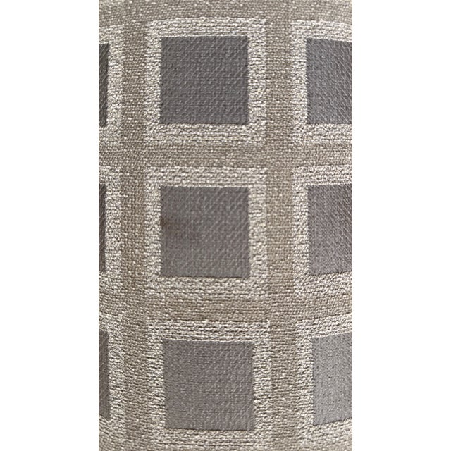 Custom Lounge Chairs & Rolling Ottomans From the Estate of Larry Lucchino – Set of 4 For Sale - Image 16 of 17