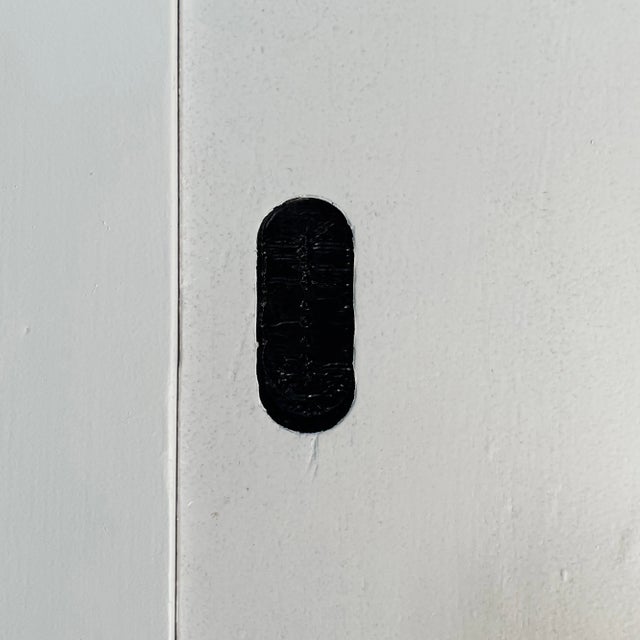Italian Modern Wardrobe in Light Grey and Black Wood, 1960s For Sale - Image 9 of 18