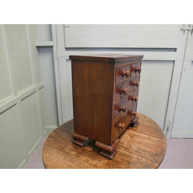 Victorian Miniature Chest of Drawers For Sale - Image 3 of 9