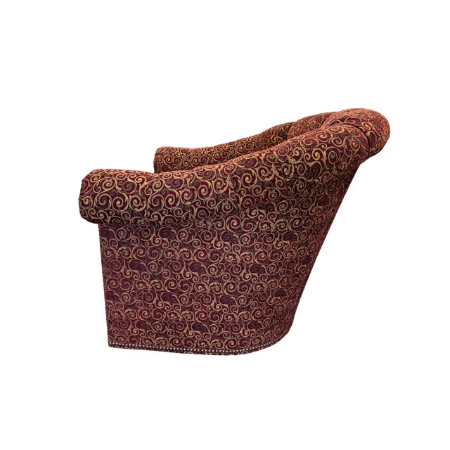 Lexington Furniture Lexington Furniture Robinson Swivel Chair - A Pair For Sale - Image 4 of 16