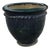 Moroccan Handcrafted Green Pottery Planter For Sale