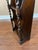 Petite Antique English Bookcase Bookshelf Barley Twist Tiger Oak Display C1920 For Sale - Image 14 of 18