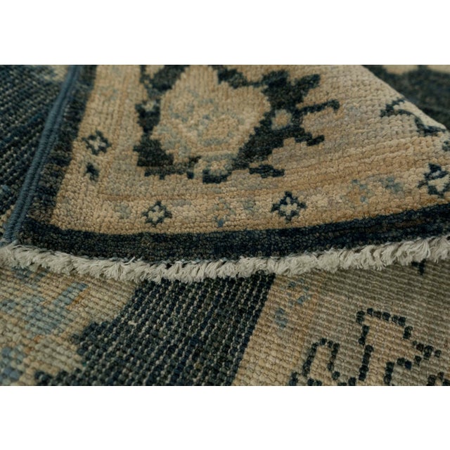 Oushak Square Rug 3' x 3'1" #21346 For Sale In Houston - Image 6 of 8