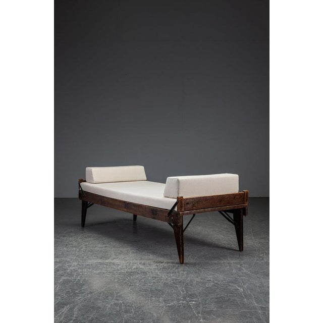 Modernist Daybed, Netherlands, 1950s For Sale - Image 12 of 13