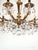 Antique 12 Light Captivating Curvaceous Brass Cut Lead Crystal Chandelier ~ Rewired ~ Restored ~ Rejuvenated ~ Ready to Hang ~ For Sale In South Bend - Image 6 of 12