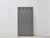 Vintage Wall-Mounted Coat Rack with Brass Hooks For Sale - Image 10 of 11