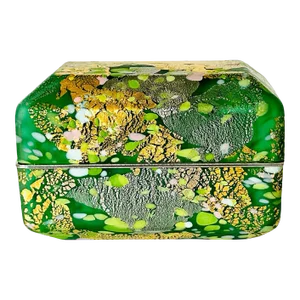 Japanese Kazaribako Glass Box Rare Hagoromo Kyohei Fujita