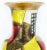 Giovanni Desimone Giovanni Desimone Large Italian Pottery Vase, Abstract Gilt Patterns For Sale - Image 4 of 11