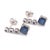 Natural Sapphire Dangle Earrings 14k Gold 1.32 TCW Certified For Sale - Image 9 of 11