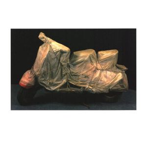 Javacheff Christo Wrapped Vespa, 2004