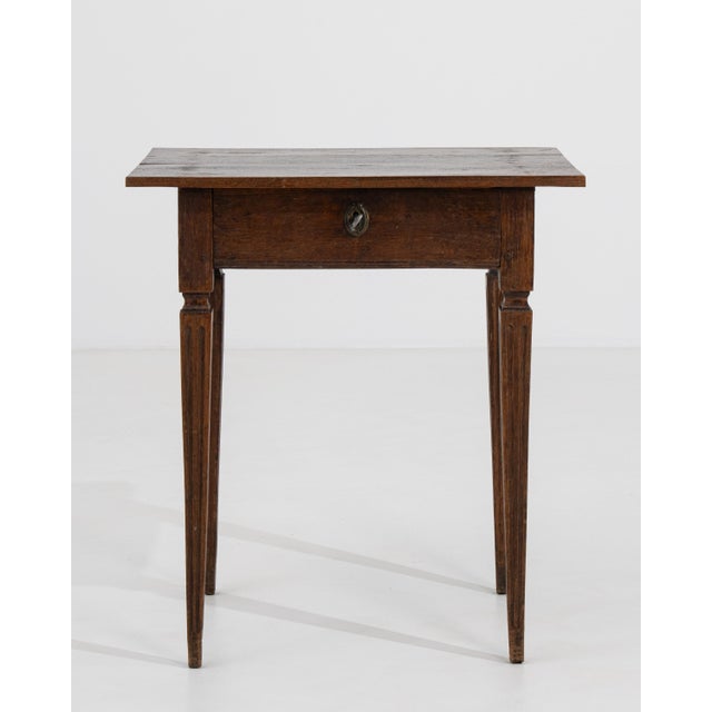 French Louis XVI Wooden Side Table, Circa 1800 France Early 19th Century For Sale - Image 11 of 14