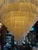 1970s Monumental Amber Textured Glass Leaf Tiered Chandelier For Sale - Image 11 of 11
